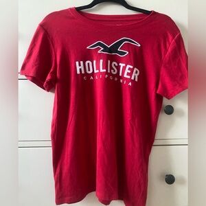 Red Medium Hollister Short Sleeve Tee